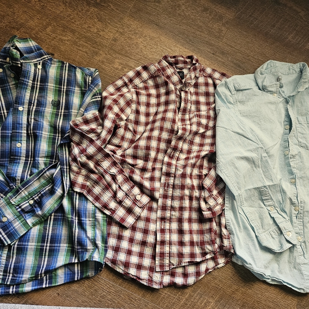 Boys Dress Shirt Bundle SZ 10/12